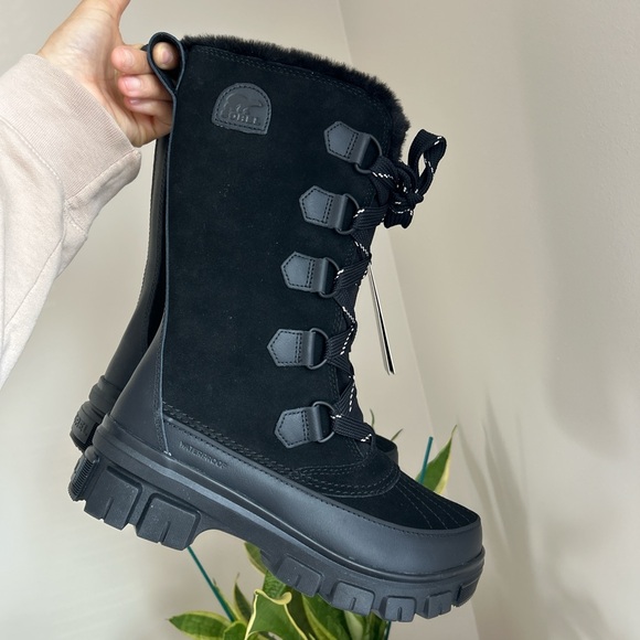Sorel Tivoli V TALL Waterproof Snow Boots Size 8 - Picture 5 of 10